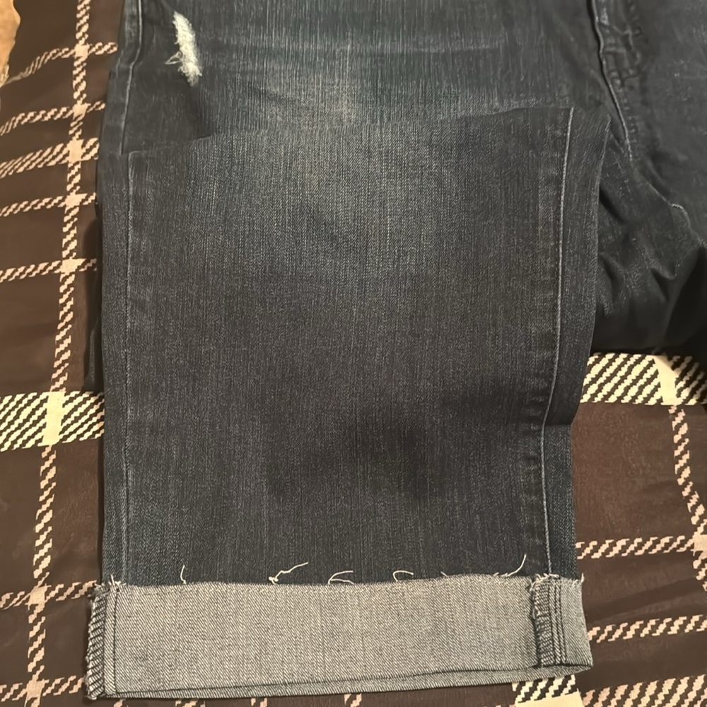 NWT Lane Bryant Stretch Capri Blue Jeans Size 22W - Picture 4 of 7